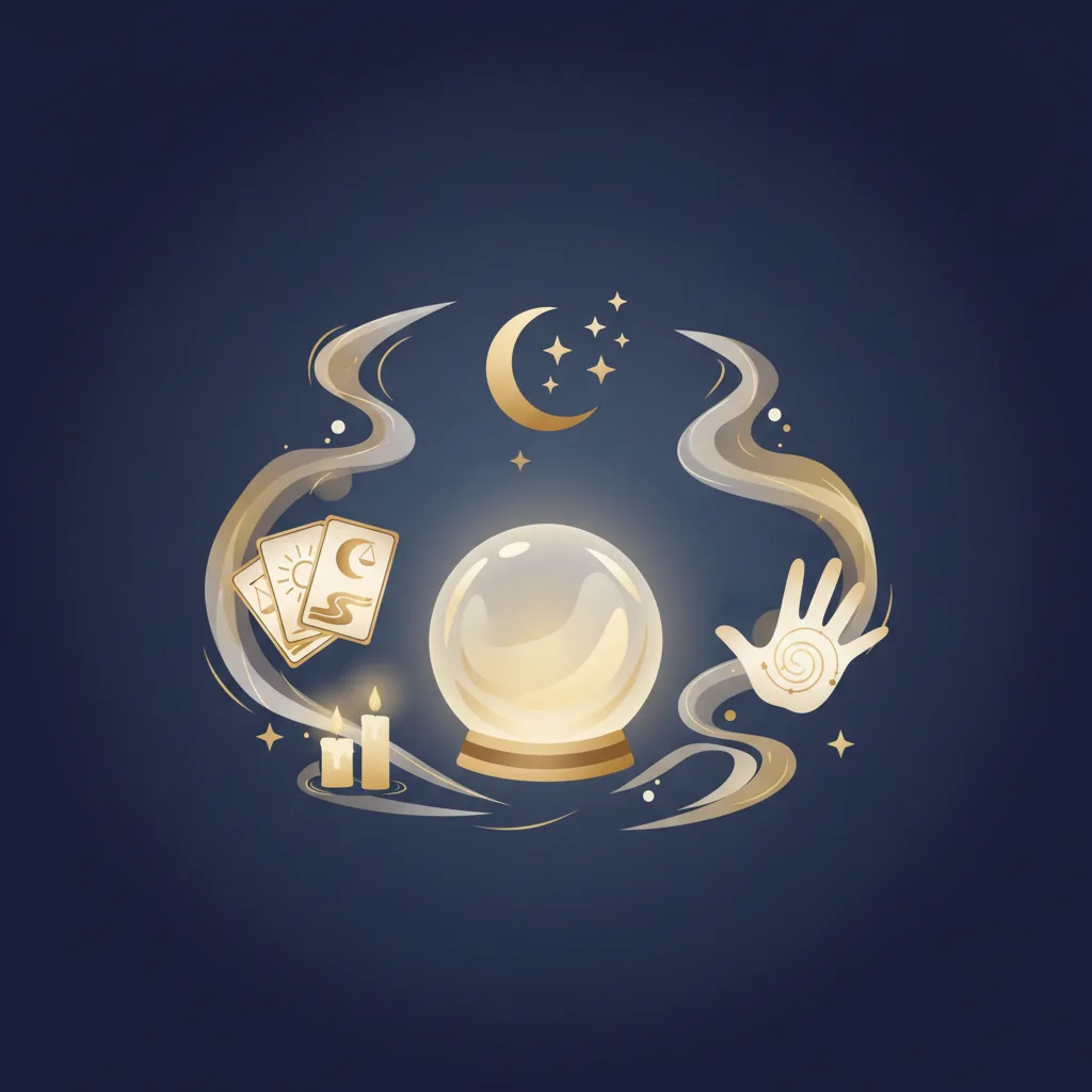An illustration about choosing a trustworthy psychic reader